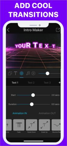 Intro + 3D Movie Trailer Maker для iOS — скриншот 4