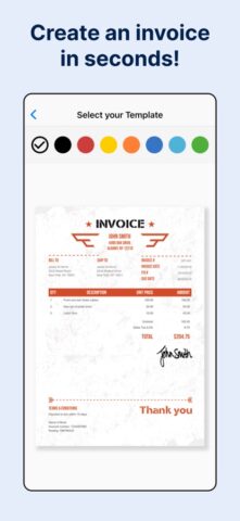 Invoice Maker by Invoice Home для iOS — скриншот 1