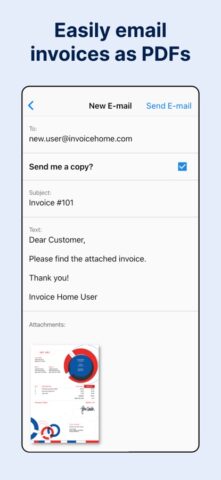 Invoice Maker by Invoice Home для iOS — скриншот 4