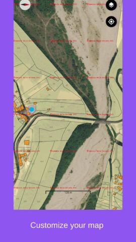 Italian Cadastral Map для Android — скриншот 3