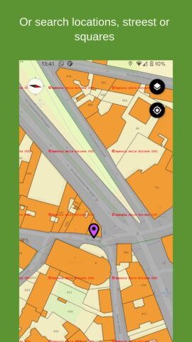 Italian Cadastral Map для Android — скриншот 5
