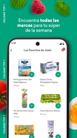 Jüsto — El súper 100% digital для Android — скриншот 3