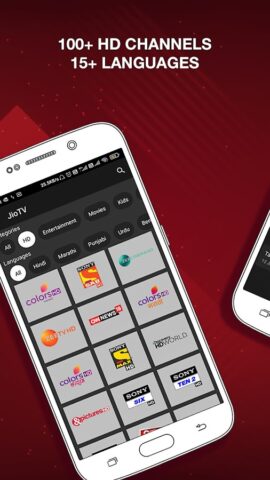 JioTV для Android — скриншот 2