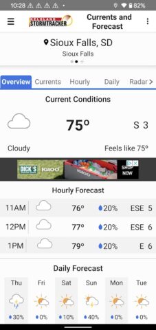 KELO Weather – South Dakota для Android — скриншот 4