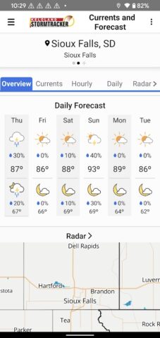 KELO Weather – South Dakota для Android — скриншот 5