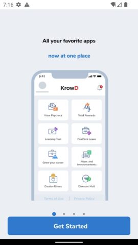 KROWD для Android — скриншот 1