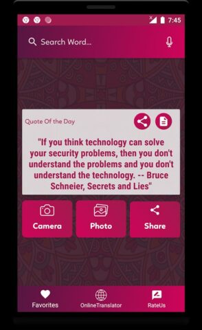 Kannada Hindi Dictionary для Android — скриншот 2