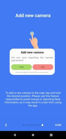 Kerala AI camera tracker radar для Android — скриншот 5