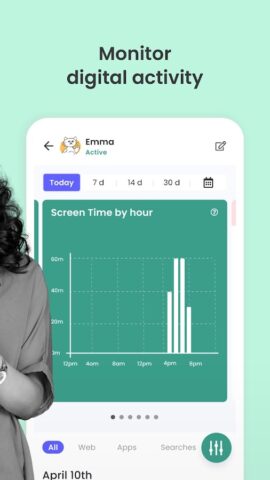 Kids App Qustodio для Android — скриншот 5