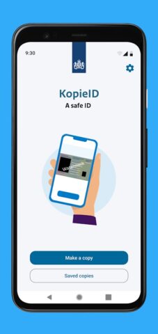 KopieID для Android — скриншот 1