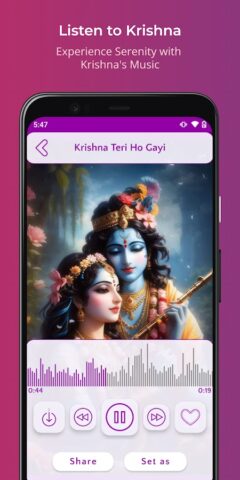 Krishna Ringtones श्री कृष्ण для Android — скриншот 2