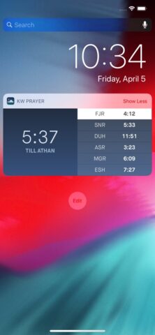 Kuwait Prayer Times для iOS — скриншот 3