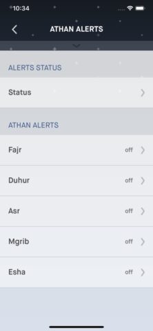 Kuwait Prayer Times для iOS — скриншот 5