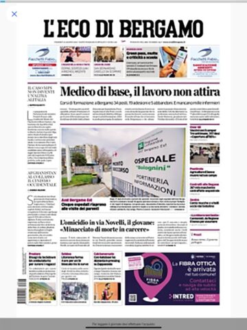 L’Eco di Bergamo Digital для iOS — скриншот 4