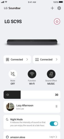 LG Soundbar для iOS — скриншот 2