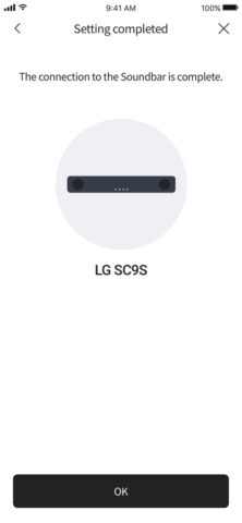 LG Soundbar для iOS — скриншот 3