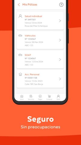 La Positiva Seguros для Android — скриншот 5