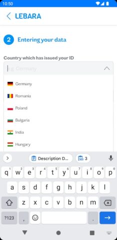Lebara SIM Aktivierung для Android — скриншот 5
