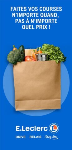 Leclerc DRIVE Courses en ligne для Android — скриншот 1