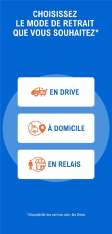 Leclerc DRIVE Courses en ligne для Android — скриншот 4