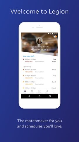 Legion Workforce Engagement для Android — скриншот 1