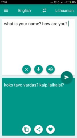 Lithuanian-English Translator для Android — скриншот 1