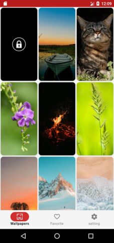 Lock Screen Wallpaper для Android — скриншот 2