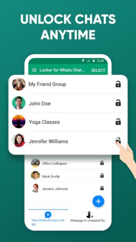 Locker for Whats Chat App для Android — скриншот 4