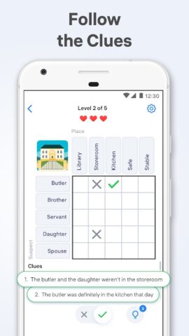 Logic Puzzles — Brain Riddles для Android — скриншот 2