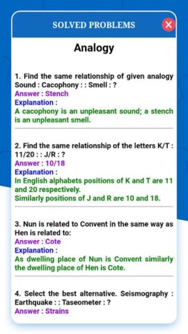 Logical Reasoning Test для Android — скриншот 4