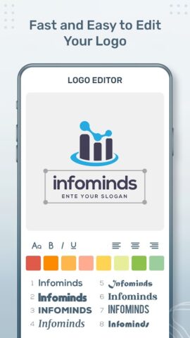 Logo Maker : Graphic Designer — скриншот 3