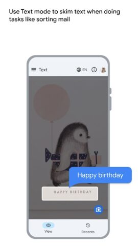 Lookout – компьютерное зрение для Android — скриншот 2