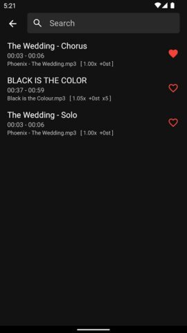 Loop Player для Android — скриншот 3
