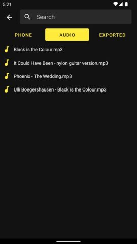 Loop Player для Android — скриншот 4