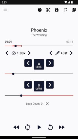Loop Player для Android — скриншот 5