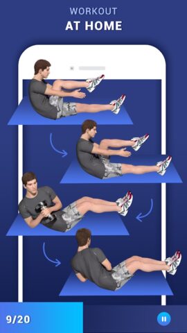 Lose Belly Fat Workout for Men — скриншот 5