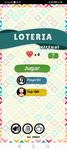 Lotería Virtual — Juega online для Android — скриншот 2