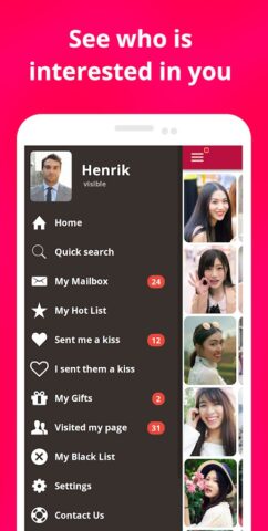 LoveInAsia — Asian Dating для Android — скриншот 5