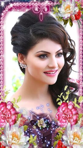 Lovely flower photo frame для Android — скриншот 4