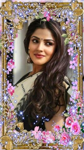 Lovely flower photo frame для Android — скриншот 5