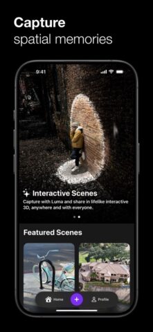Luma 3D Capture для iOS — скриншот 1