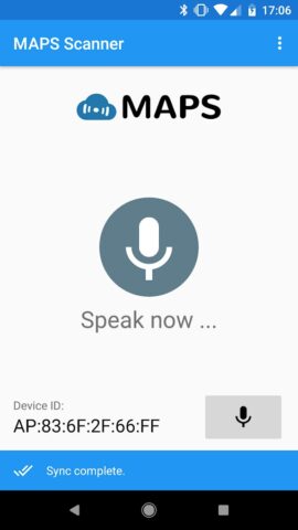 MAPS Scanner для Android — скриншот 3