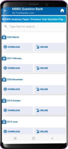 MBBS Question Bank, MBBS Notes для Android — скриншот 5