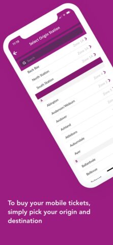 MBTA mTicket для iOS — скриншот 2