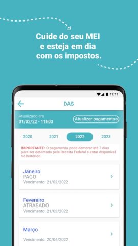 MEI Gratis — CNPJ, DAS, Vendas для Android — скриншот 3