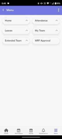 MHS HRMS для Android — скриншот 2