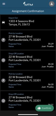 MTM Link Driver для Android — скриншот 3