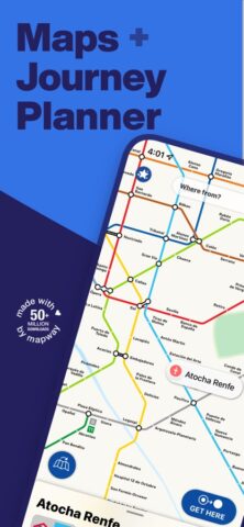 Метро Мадрида для iOS — скриншот 1