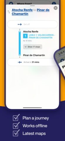 Метро Мадрида для iOS — скриншот 3