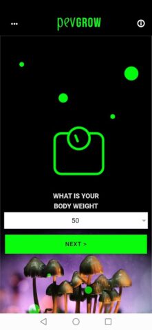 Magic Mushroom Calculator для Android — скриншот 2